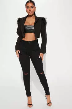 Джинсы Fashion Nova P831P, черный