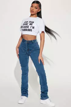 Джинсы Fashion Nova RH06238, синий