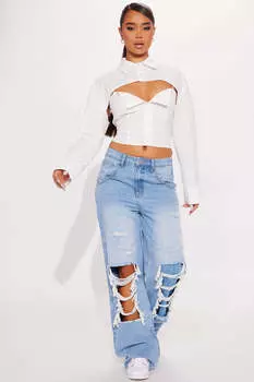 Джинсы Fashion Nova RH1010226, синий