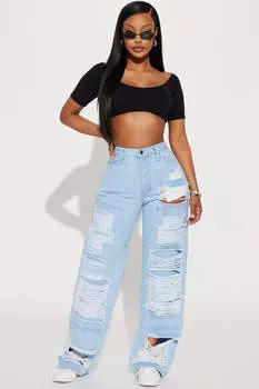 Джинсы Fashion Nova YJDM40, синий