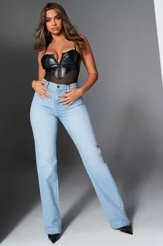 Джинсы Fashion Nova ZD514001T, синий