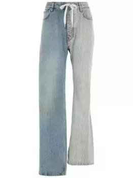 Джинсы Fifty-Fifty BALENCIAGA, синий