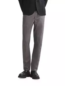 Джинсы Fit 2 из твила с начесом Rag & Bone, цвет charcoal