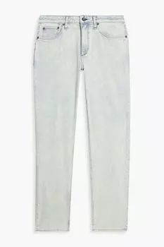 Джинсы Fit 3 из выбеленного денима RAG & BONE, синий