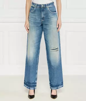 Джинсы Flare fit Boss Orange, синий