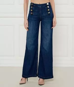 Джинсы Flare fit Twinset, синий