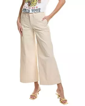 Джинсы FRAME Denim Pixie Bone Wide Leg Tomboy, белый
