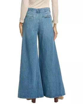 Джинсы FRAME Denim Pixie Seraphina с очень широкими штанинами, синий