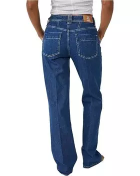 Джинсы Free People Ava High-Rise Bootcut, цвет Timeless Blue