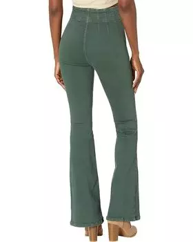 Джинсы Free People Jayde Flare, цвет Forest