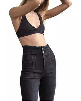 Джинсы Free People Jayde Flare, цвет Onyx