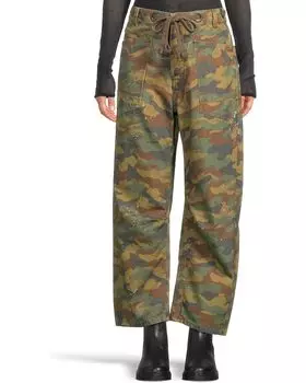 Джинсы Free People Moxie Printed, цвет Green Multi Combo