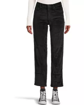 Джинсы Free People Risk Taker Cord Straight, цвет Jet Black