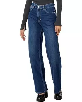 Джинсы Free People Tinsley Baggy High-Rise Skinny, цвет Dark Romance