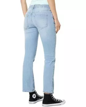 Джинсы Free People We The Free Liv Cropped Flare Jeans, цвет Etna Blue