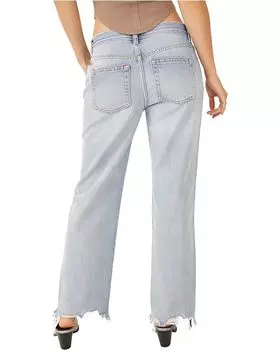Джинсы Free People We The Free Maggie Mid-Rise Straight Leg, цвет Fade Out