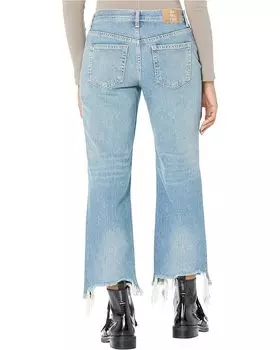 Джинсы Free People We The Free Maggie Mid-Rise Straight Leg, цвет Aged To Perfection 2