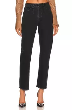 Джинсы Free People x Care FP A New Day Mid, черный