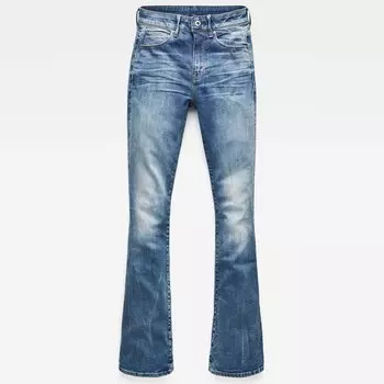 Джинсы G-Star 3301 High Waist Flare, синий