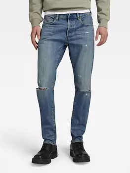Джинсы G Star 3301 Slim fit, светло синий