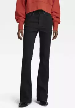 Джинсы G-STAR Bootcut "3301 Flare Jeans", идеальная посадка благодаря содержанию эластана, цвет Pitch Black