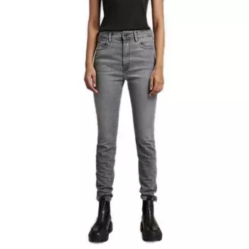 Джинсы G-Star Kafey Ultra High Skinny, серый