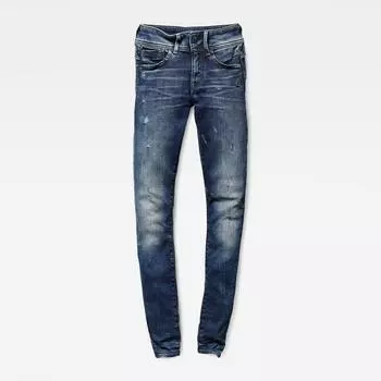 Джинсы G-Star Lynn Mid Waist Skinny, синий