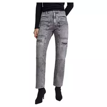 Джинсы G-Star Viktoria Utility High Straight Fit, серый
