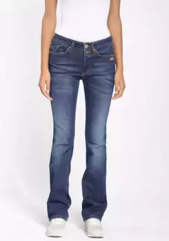 Джинсы GANG bootcut "94ELISA LIGHT BOOTCUT" из линии ECO LINE из органического хлопка и стрейча, синий