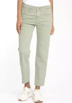 Джинсы GANG до щиколотки "94RUBINIA CROPPED", прямого кроя, цвет Dried Sage Bijou