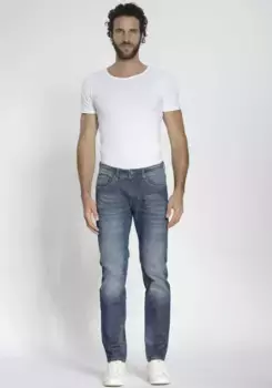 Джинсы GANG с 5 карманами "94NICO", две разные длины штанин в стиле с 5 карманами, цвет Vintage 1