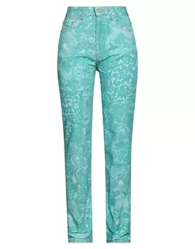 Джинсы Ganni, бирюзовый