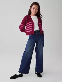 Джинсы GAP Jeans - Wide leg -, темно-синий