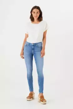 Джинсы Garcia с завышенной талией "Селия суперслим", цвет Medium Used