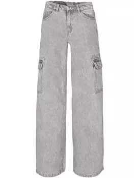 Джинсы Garcia Wide Leg Cargo slim fit, цвет bleached