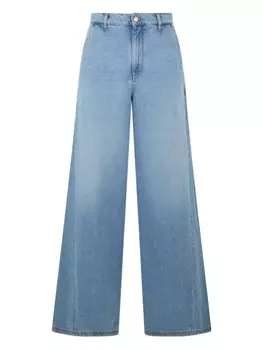 Джинсы GCDS Stonewashed, синий