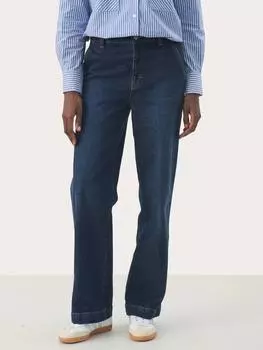 Джинсы giannipw с широкими штанинами обычного покроя Part Two, цвет Dark Vintage