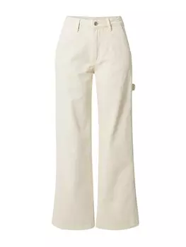 Джинсы Gina Tricot Loose fit Cargo Jeans Carpenter, бежевый