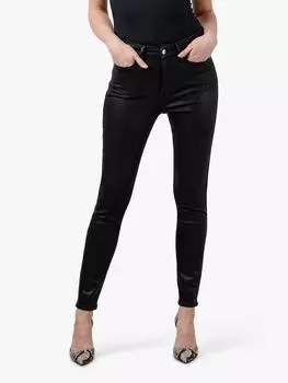 Джинсы Good American Good Legs с покрытием, черные