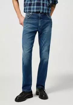 Джинсы GREENSBORO Wrangler, металлик сине-черный