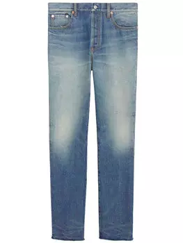 Джинсы Gucci Dlav denim, светло-синий