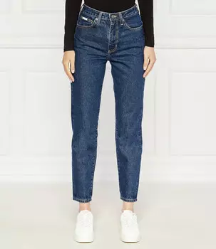 Джинсы Guess Jeans Mom Fit, темно-синий