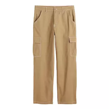 Джинсы H&amp;M 90s Baggy High Waist +, темно-бежевый