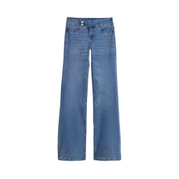 Джинсы H&amp;M Flared Low, синий