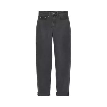 Джинсы H&M Mom High Ankle, темно-серый