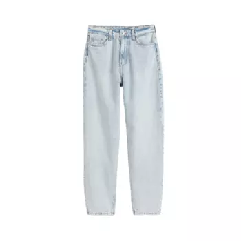 Джинсы H&amp;M Mom Loose Fit Ultra High, голубой