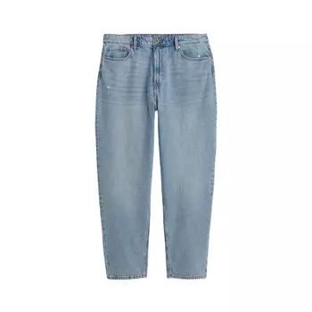 Джинсы H&amp;M+ Mom Loose-fit Ultra High, синий