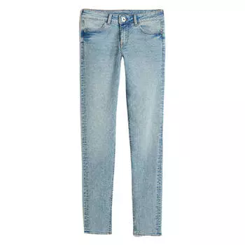 Джинсы H&amp;M Skinny Low, светло-синий