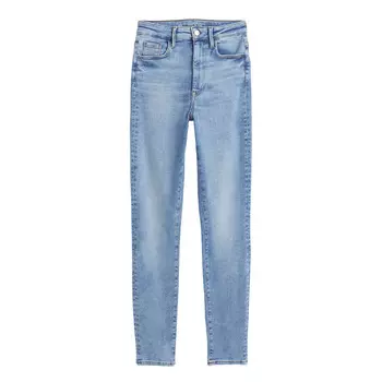 Джинсы H&amp;M True To You Skinny High, светло-синий