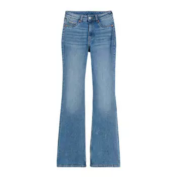 Джинсы H&M Flared High, синий